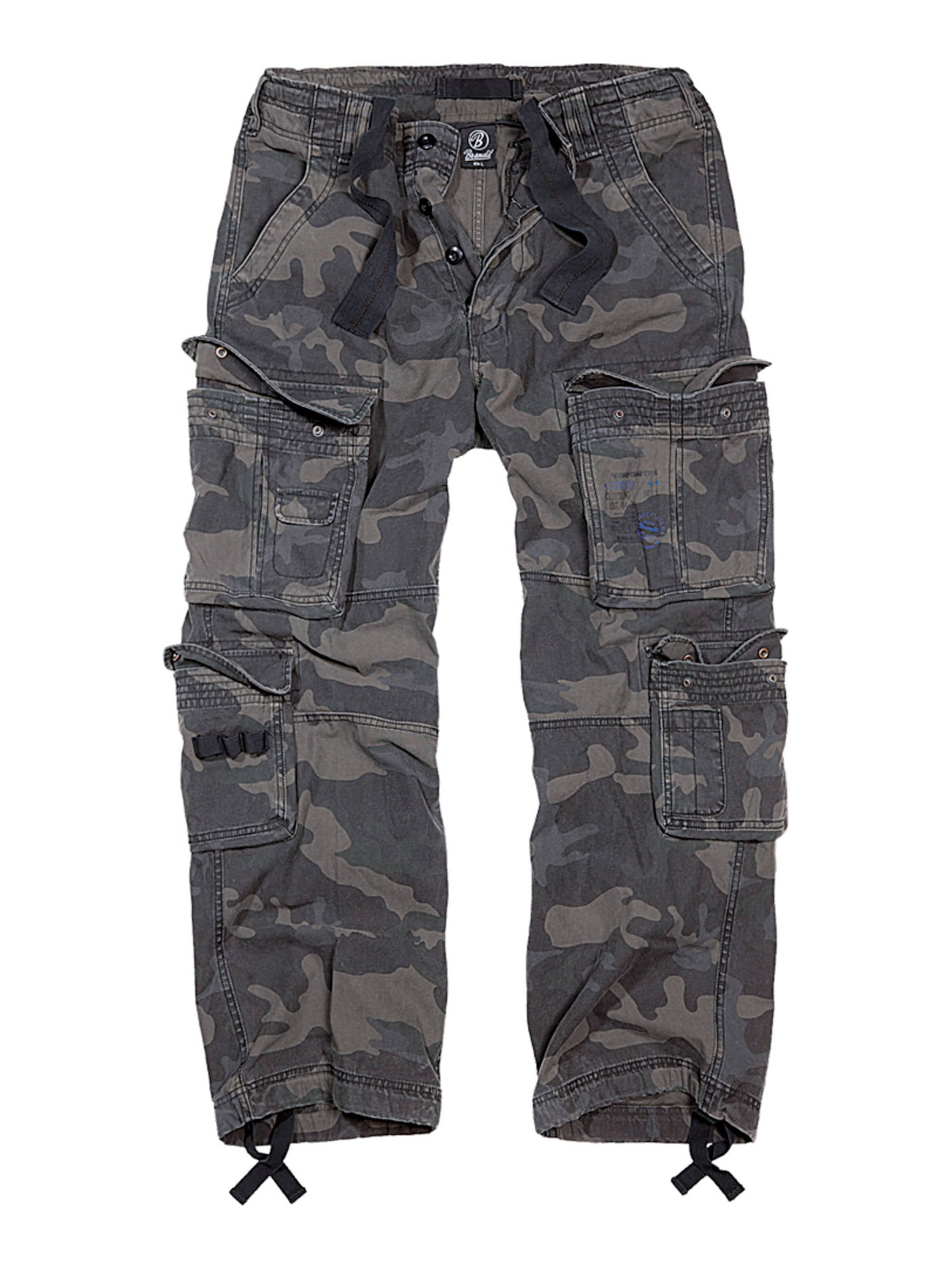 Brandit Cargobyxa i grön: framsida