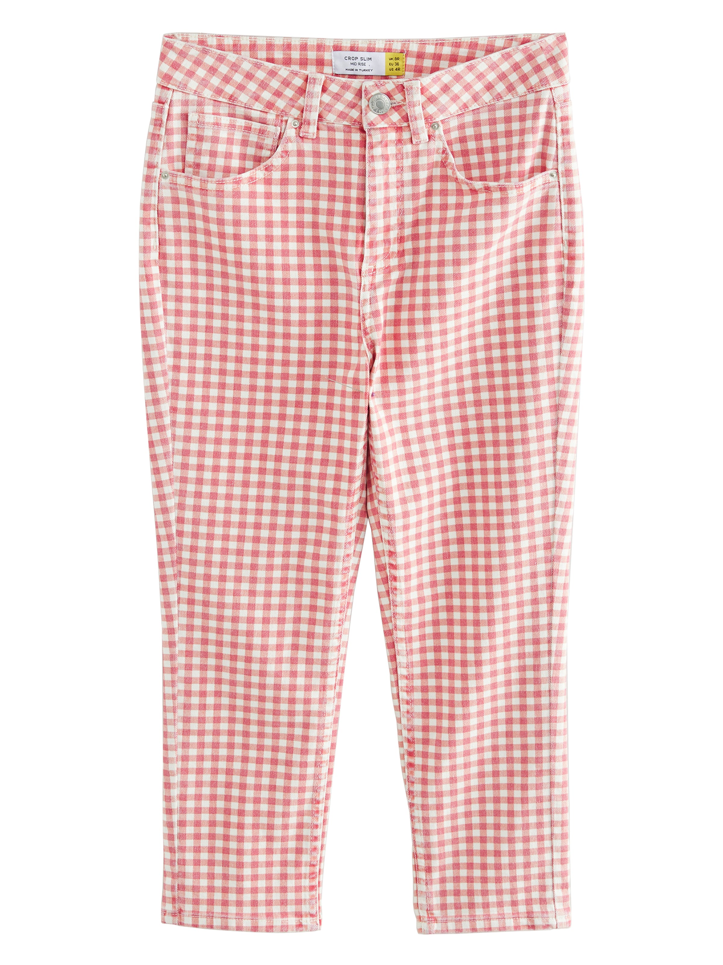 Next Slimfit Τζιν σε ροζ: μπροστά