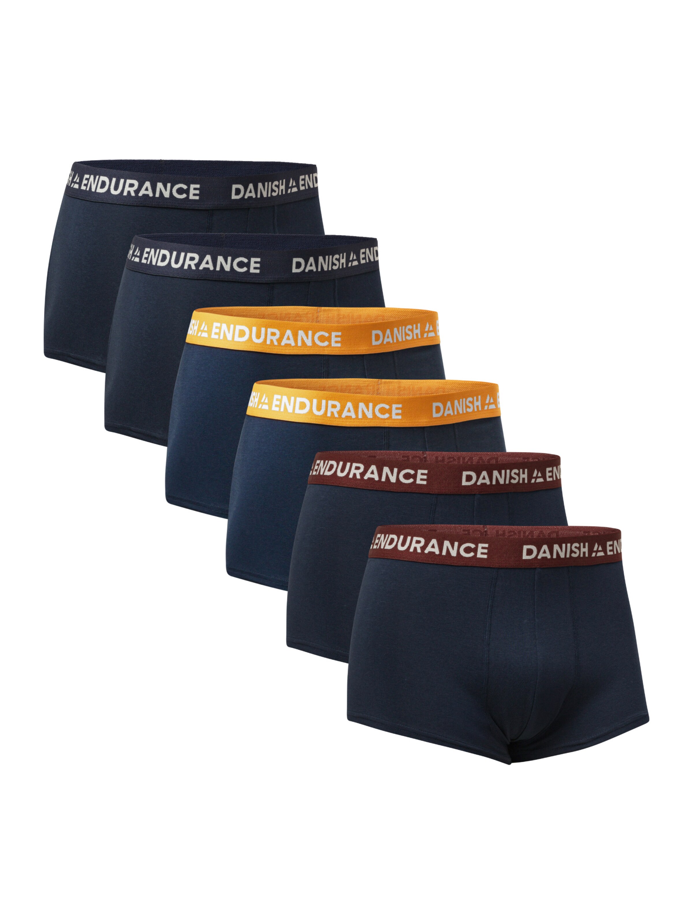 Boxers DANISH ENDURANCE en bleu : devant