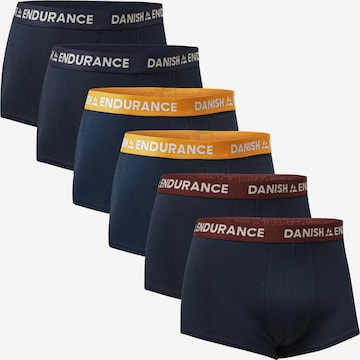 Boxers DANISH ENDURANCE en bleu : devant