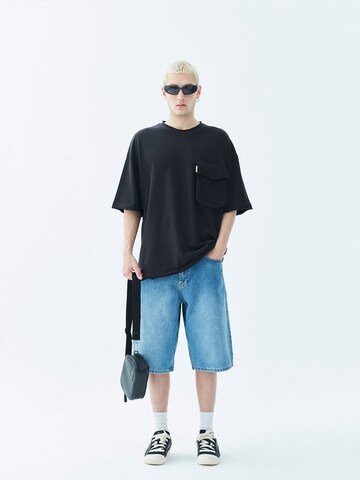 T-Shirt 'Euless' VAMOS CLO en noir