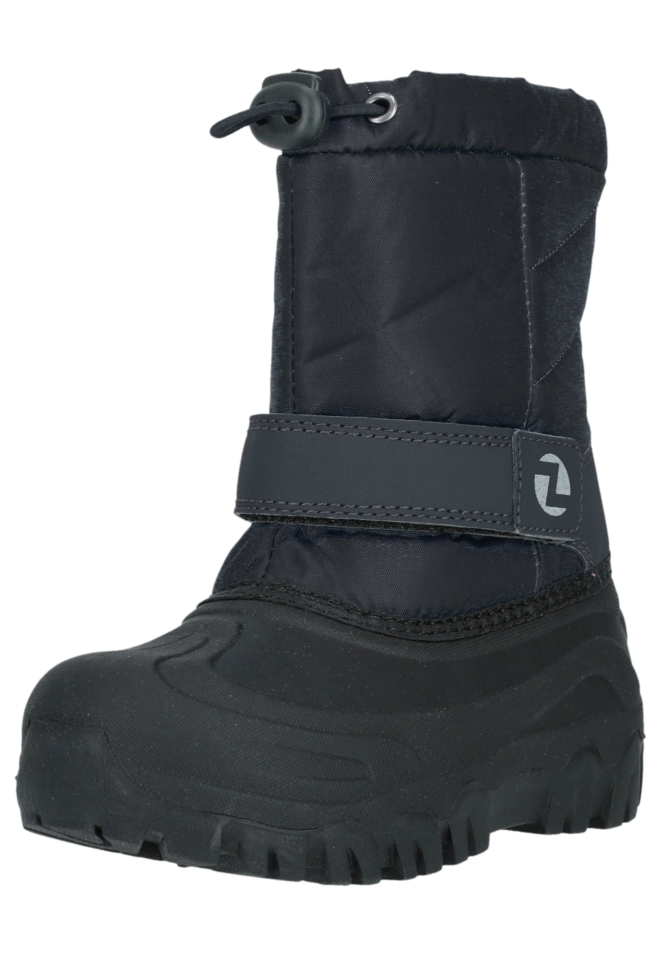 ZigZag Snowboots 'Wanoha' in Zwart: voorkant