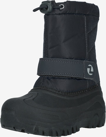 ZigZag Snowboots 'Wanoha' in Schwarz: Vorderseite