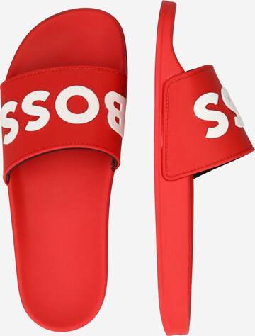 BOSS Black - Sapato aberto 'Kirk' em vermelho