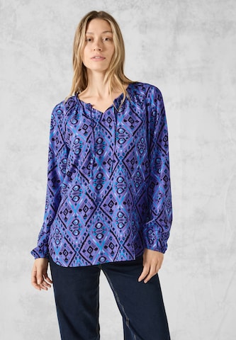 CECIL Bluse in Blau