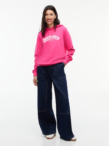 Tommy Jeans - Sudadera 'ESS' en rosa