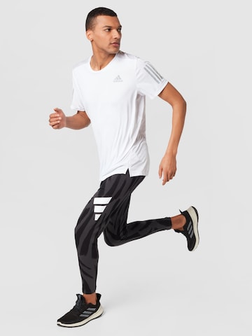 ADIDAS SPORTSWEAR Functioneel shirt 'Own The Run' in Wit