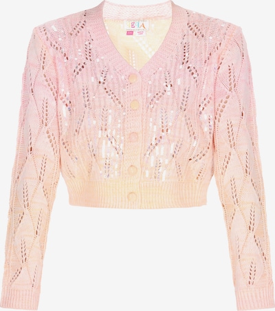 IZIA Neuletakki 'Fashion Look' värissä pastellioranssi / roosa / hopea, Tuotenäkymä