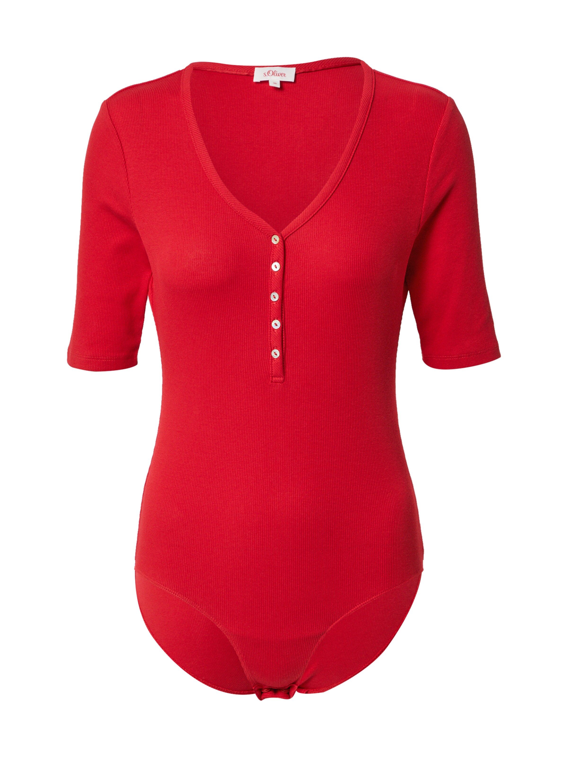 Frauen Shirts & Tops s.Oliver Shirtbody in Rot - MP93644