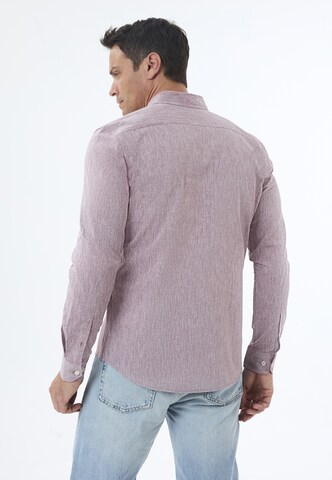 Jimmy Sanders Regular fit Overhemd in Rood
