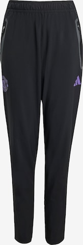 ADIDAS PERFORMANCE - regular Pantalón deportivo 'Manchester United Tiro 25 Competition' en negro: frente