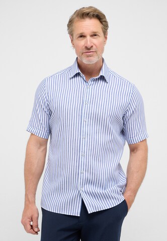 ETERNA Regular Fit Hemd in Blau: Vorderseite