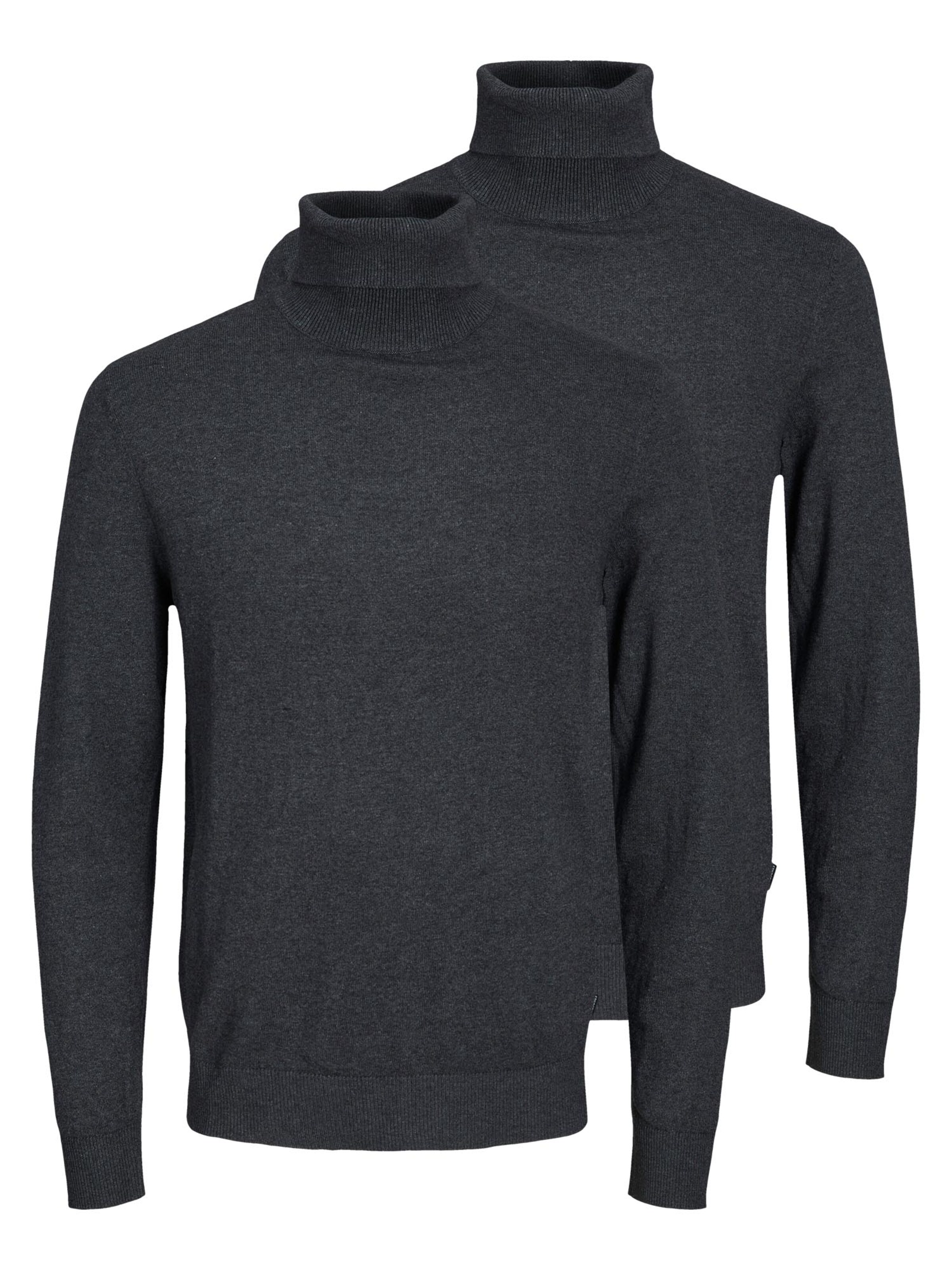 JACK & JONES Sweater 'Emil Knit' in S in Dark grey, Item view