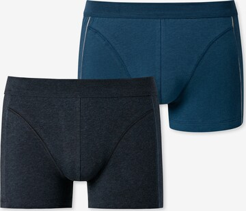 SCHIESSER Boxershorts ' Comfort Fit ' in Blauw: voorkant