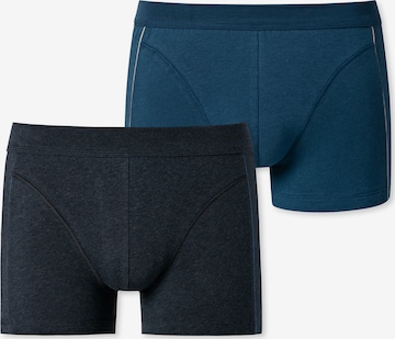 SCHIESSER Boxer shorts ' Comfort Fit ' in Blue: front