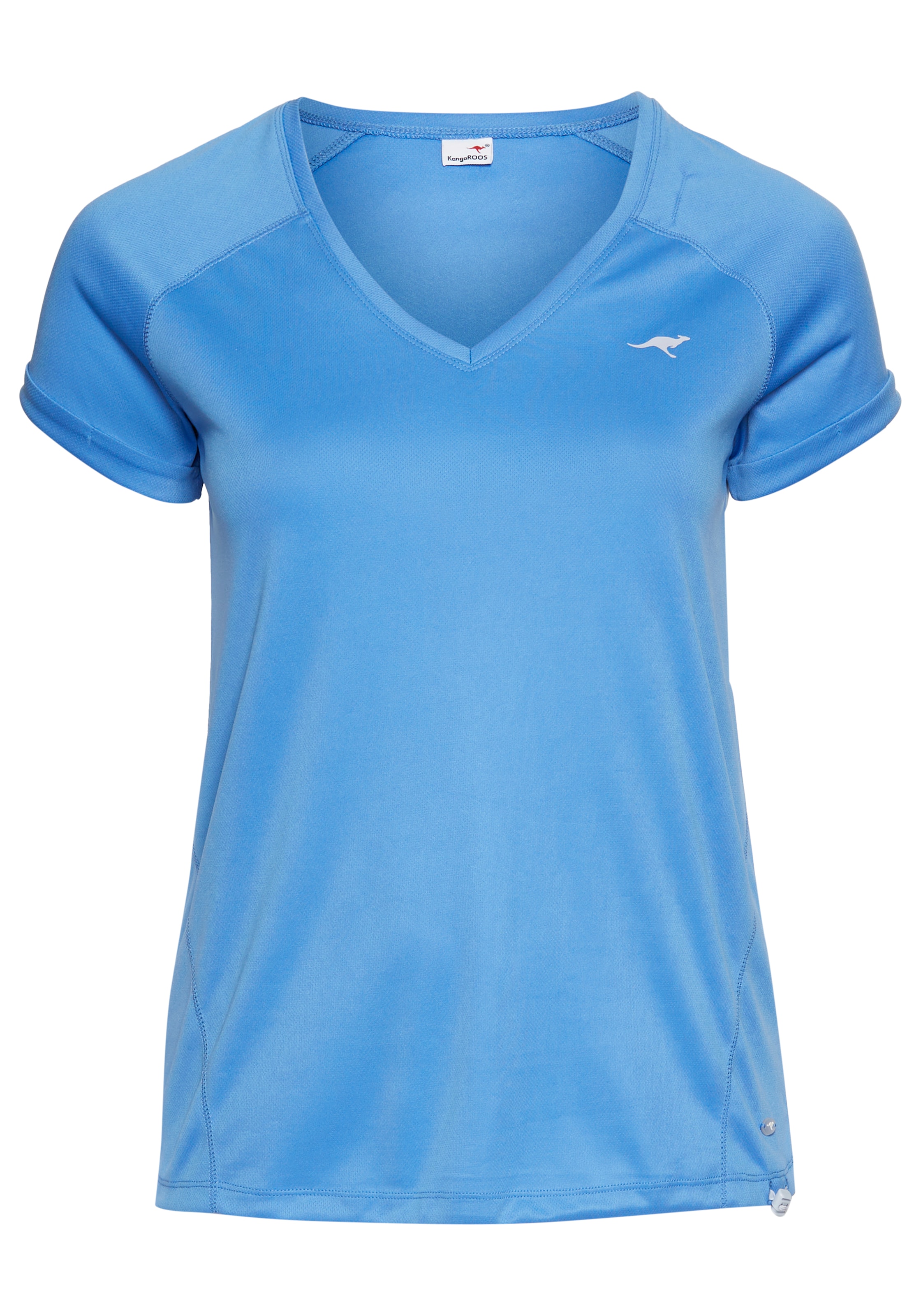 KangaROOS Performance Shirt in Blue: front
