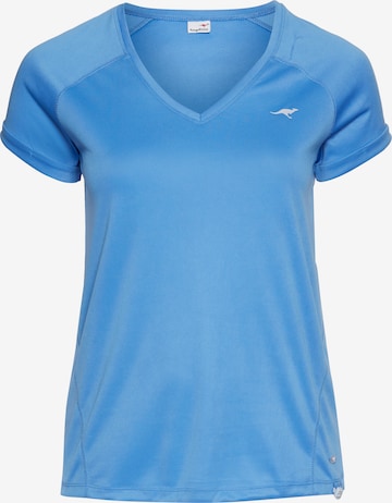 KangaROOS Performance Shirt in Blue: front