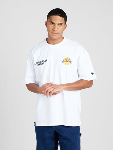 NEW ERA T-Shirt in Weiß: Vorderseite