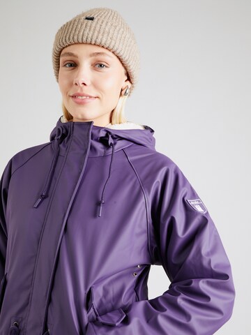 Derbe Raincoat 'Friese Tidaholm' in Purple