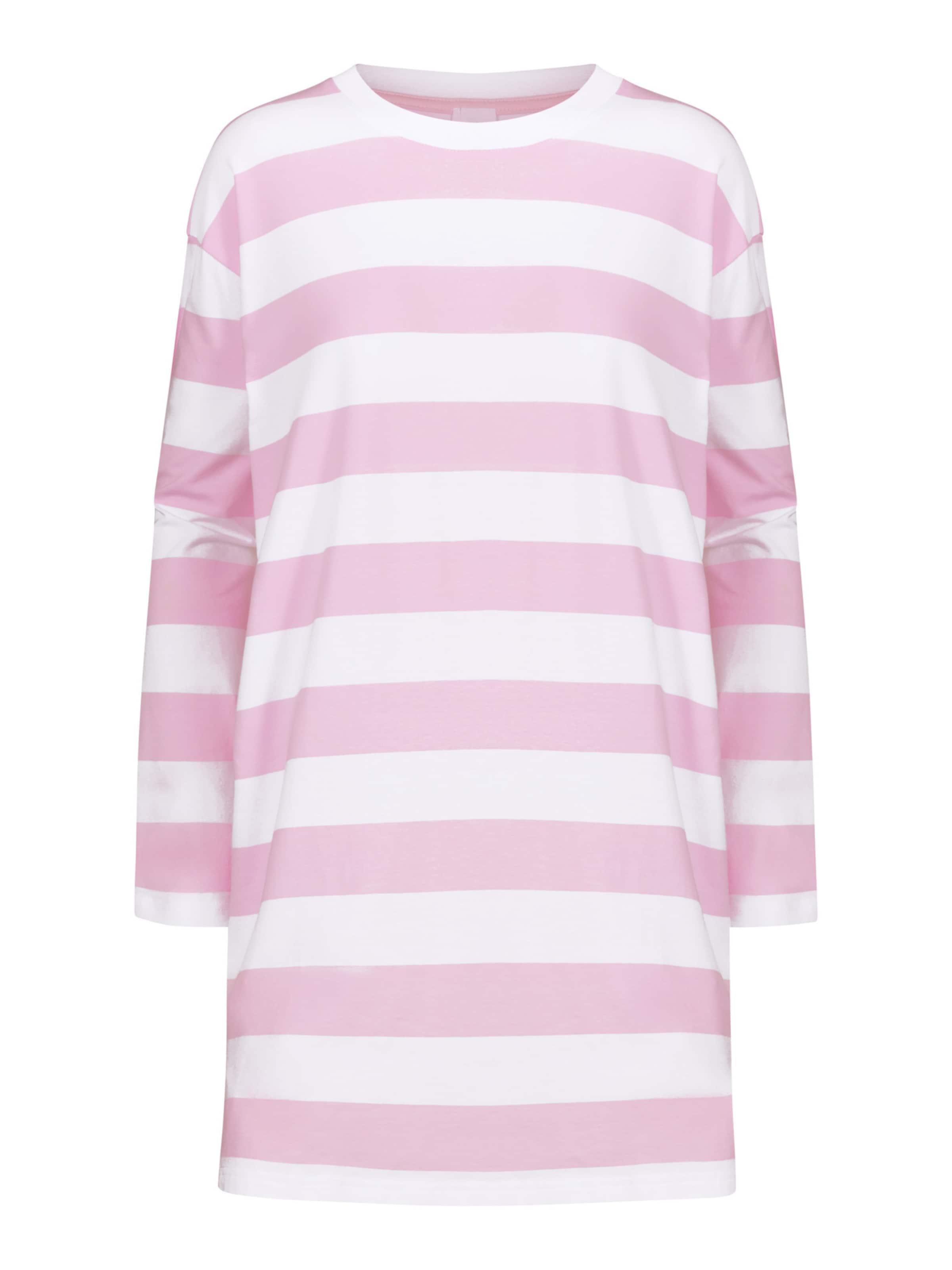 Mey Nachthemd 'Streaked Lines' in Pink: Vorderseite