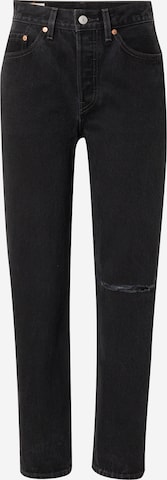 LEVI'S Regular Jeans '501® 81 BLACKS' in Schwarz: predná strana