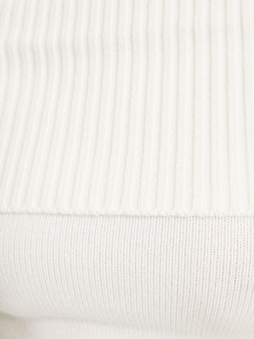 Pull-over Bershka en blanc