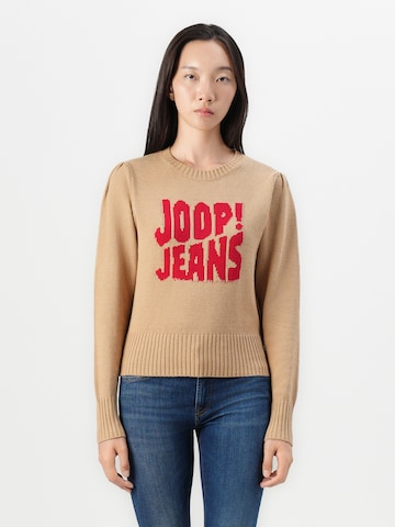 JOOP! Jeans Sweater 'Kali' in Beige: front
