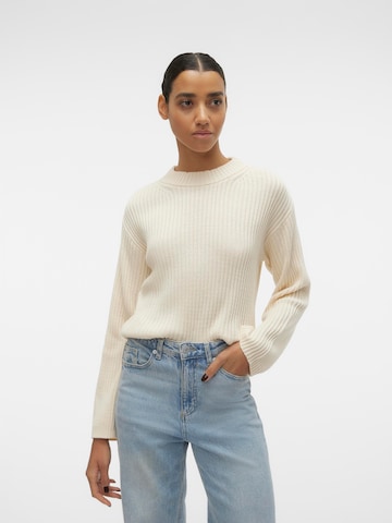 VERO MODA Sweater 'HILDE' in Beige