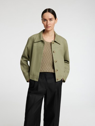 SELECTED FEMME Gebreide top 'SFLAgny' in Groen