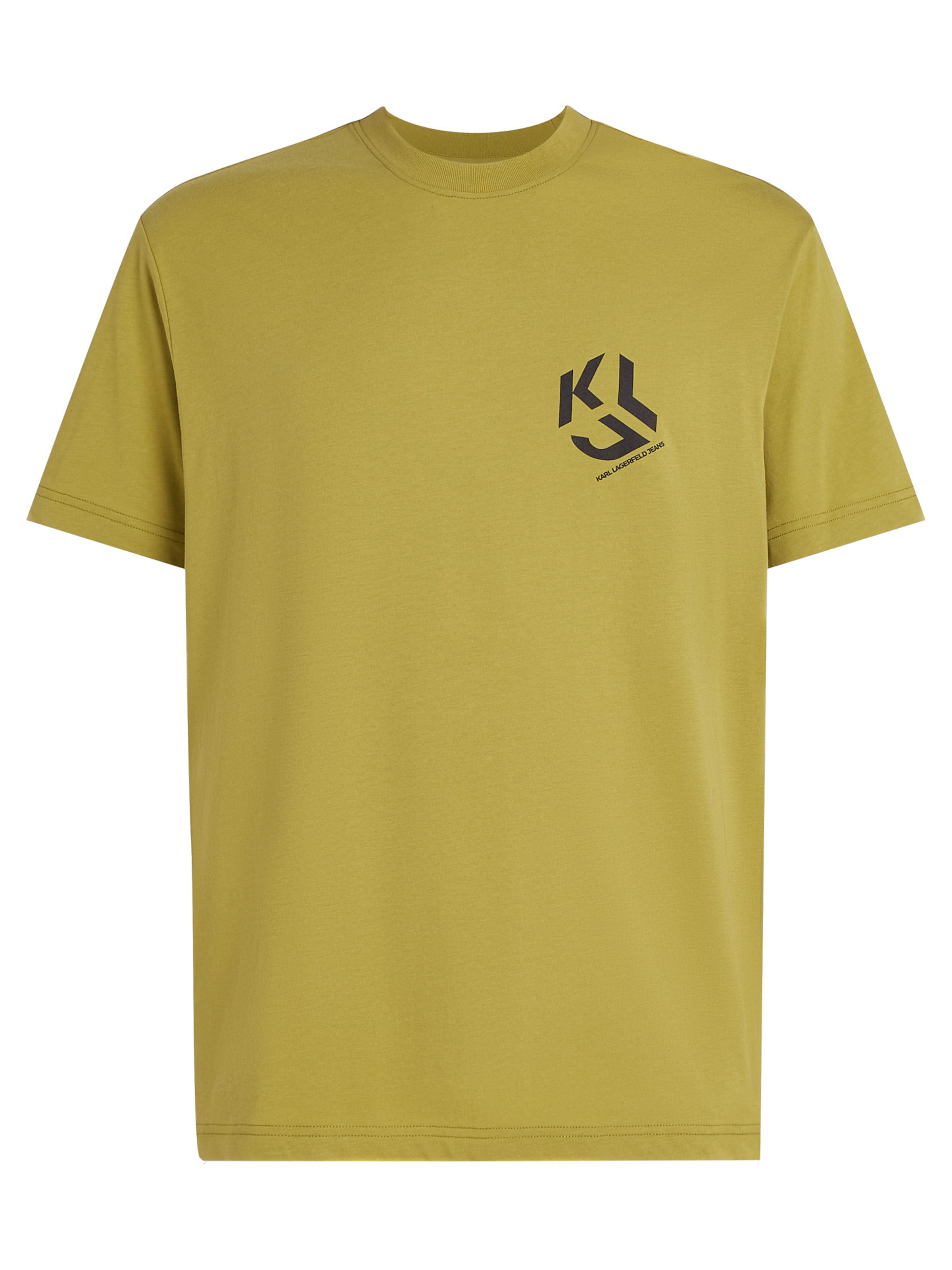 KARL LAGERFELD JEANS Μπλουζάκι σε πράσινο: μπροστά