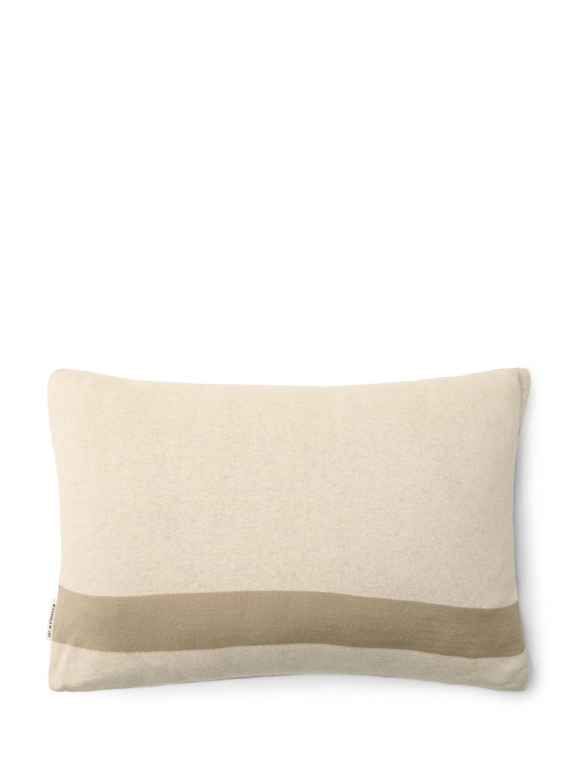 Marc O'Polo Pillow 'Statement' in Brown
