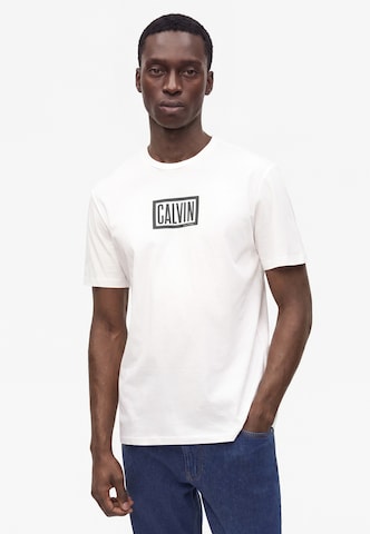 Calvin Klein Jeans Paita värissä valkoinen