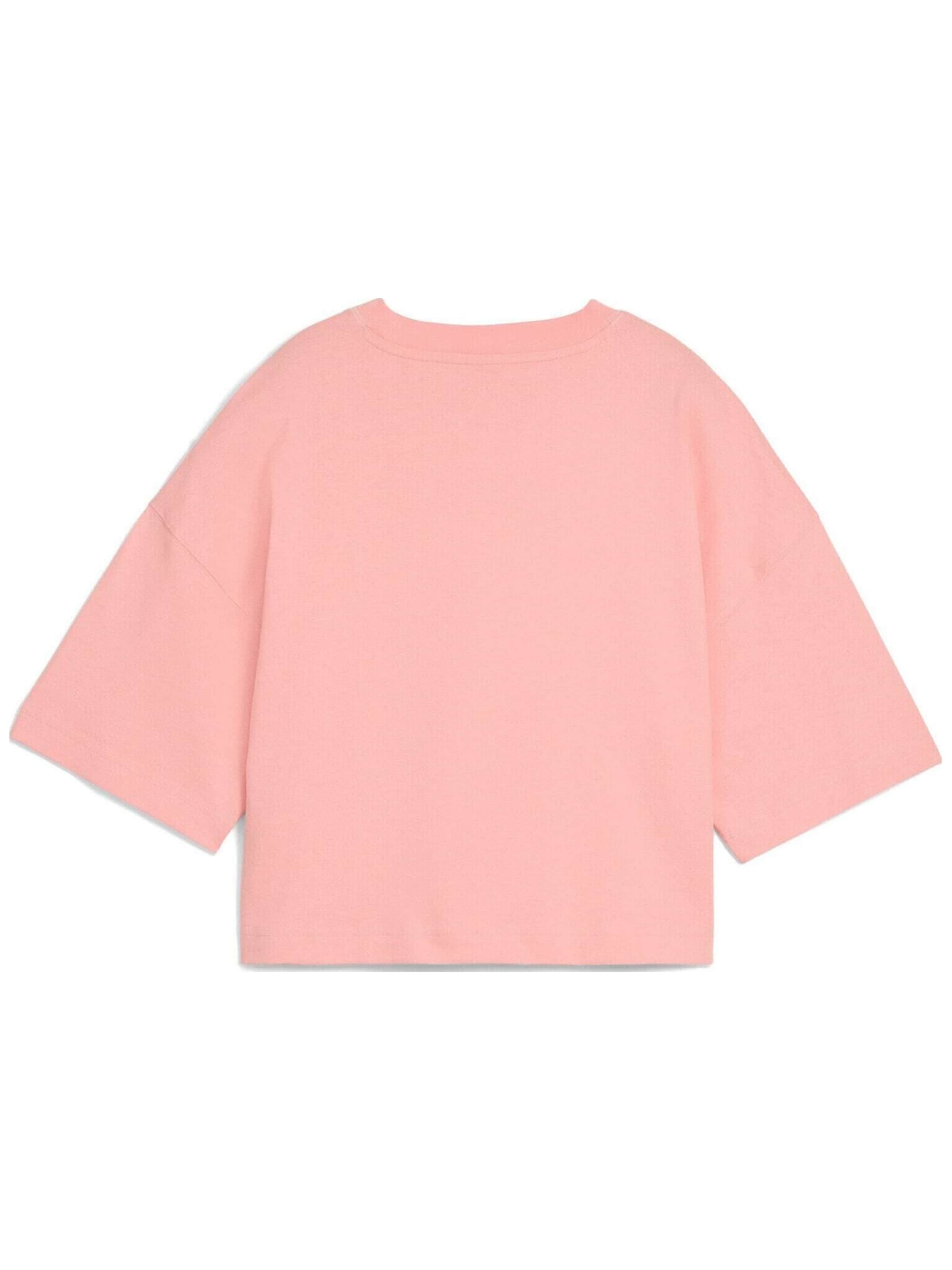 PUMA - Camiseta 'Puma Premium Ess Oversized Graphic Tee' en rosa