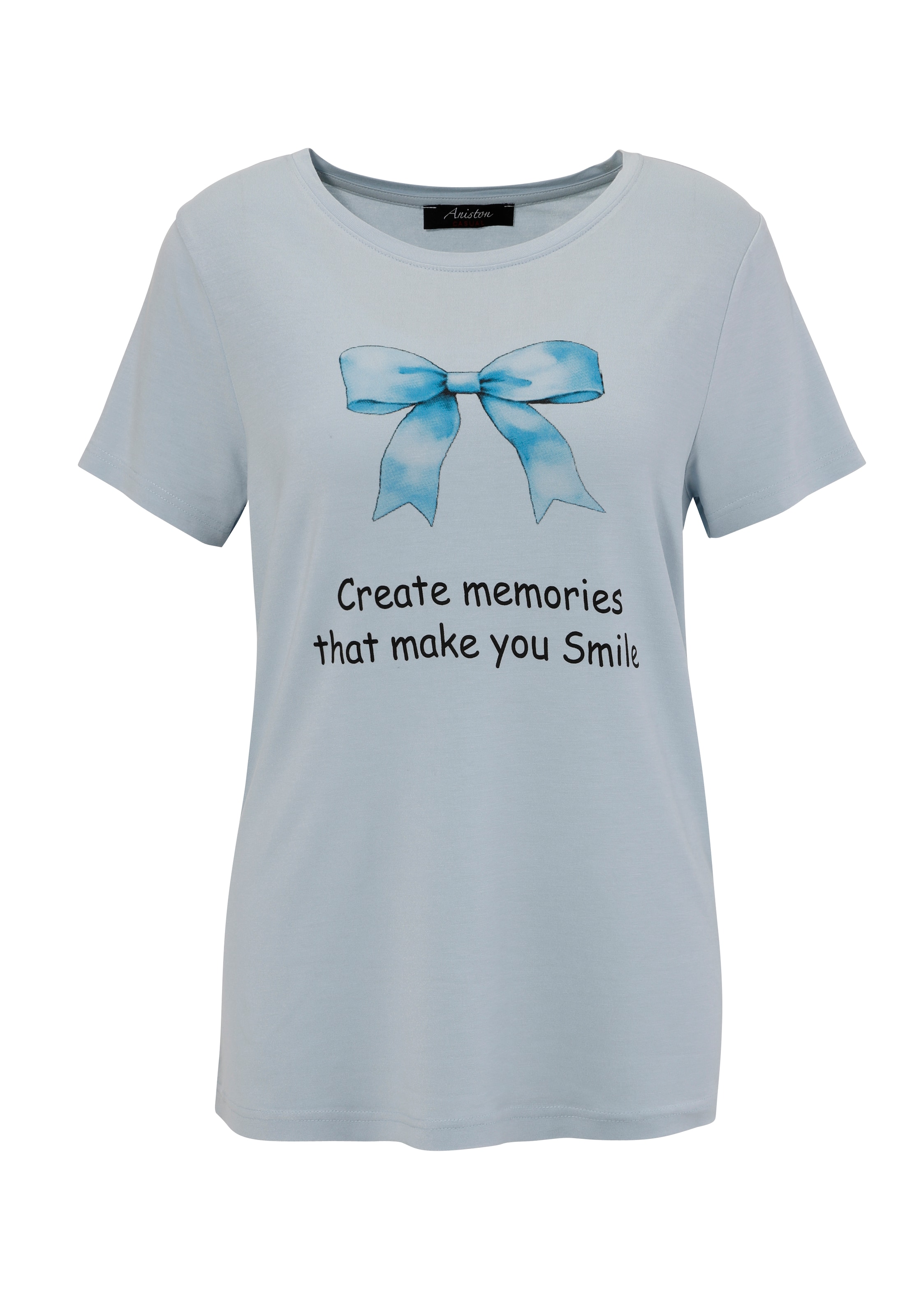 Aniston CASUAL T-Shirt in Blau: Vorderseite