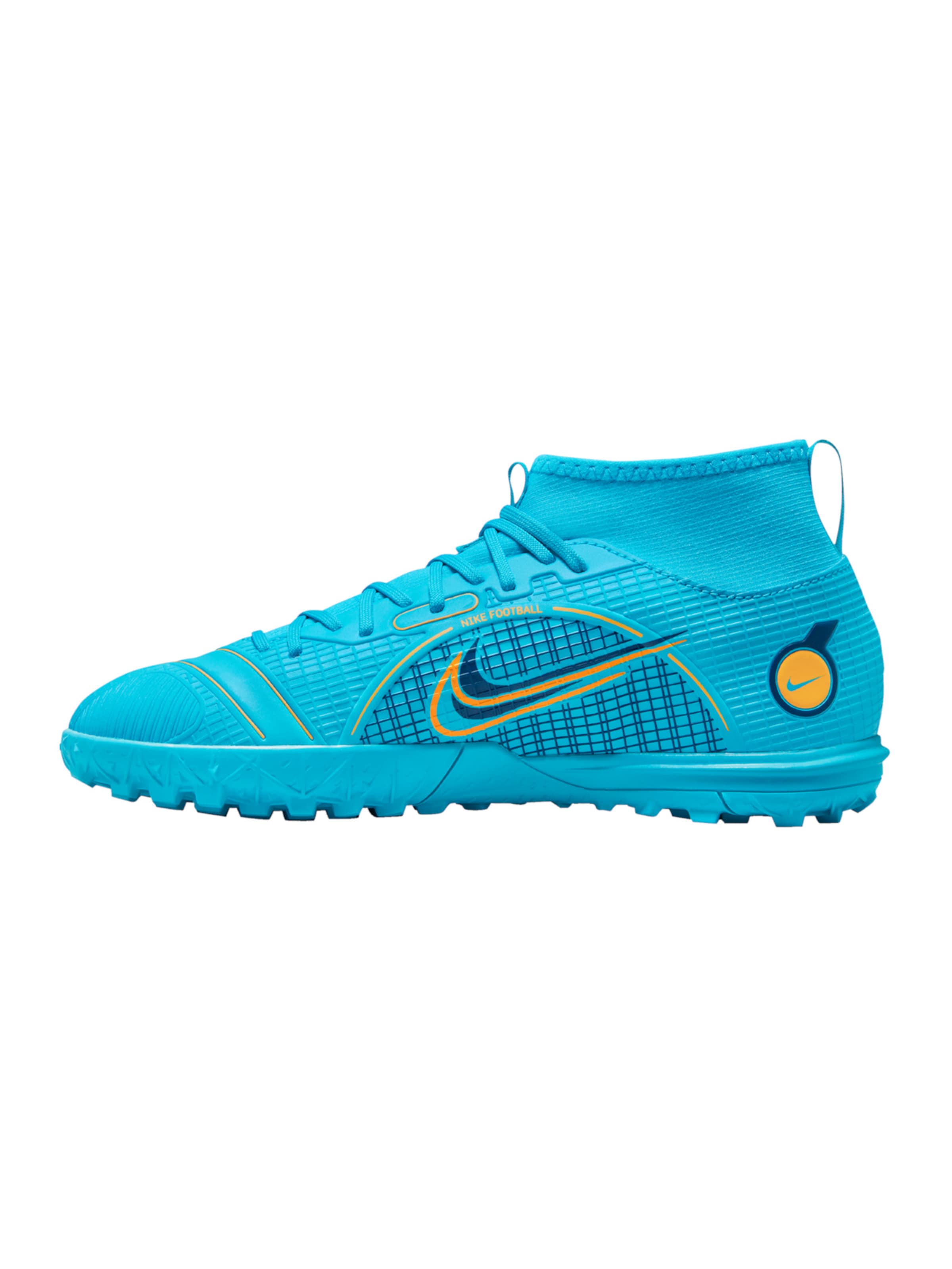 NIKE Fußballschuh in Blau: Vorderseite