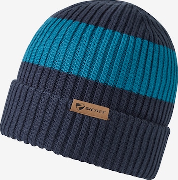 ZIENER Beanie 'INDRI' in Blue: front