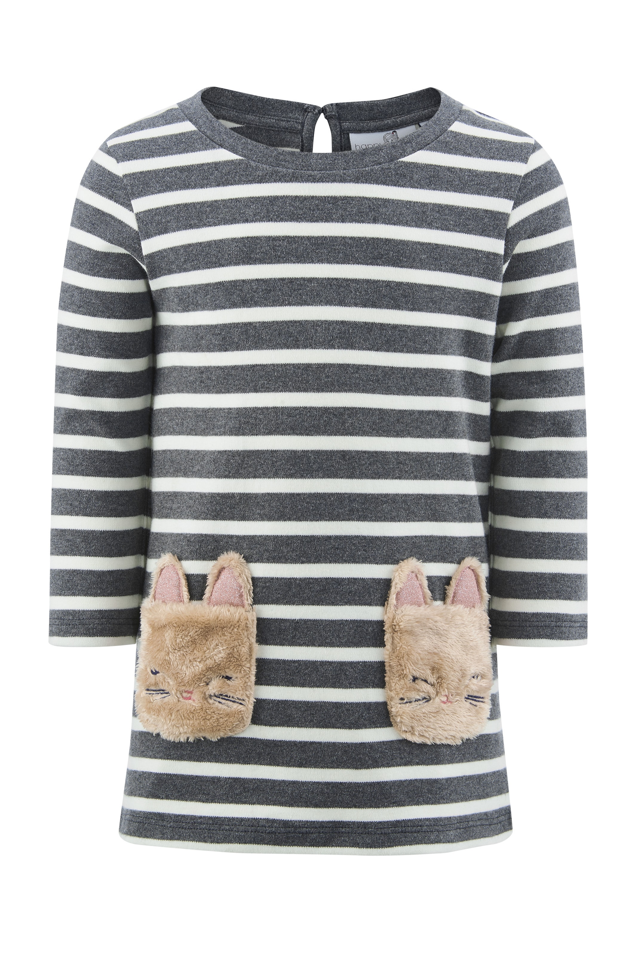 Abito di happy girls in grigio: frontale