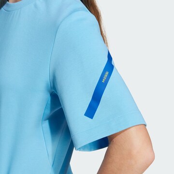 T-Shirt fonctionnel 'Messi ZNE' ADIDAS PERFORMANCE en bleu