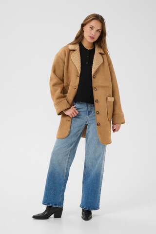 Kaffe Winter jacket in Beige
