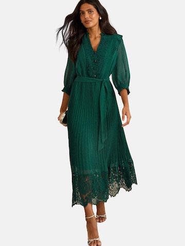 love & roses Obleka | zelena barva: sprednja stran