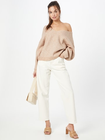 ABOUT YOU Pullover 'Nuria' in Beige