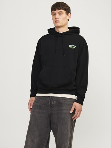 JACK & JONES Sweatshirt in Zwart: voorkant