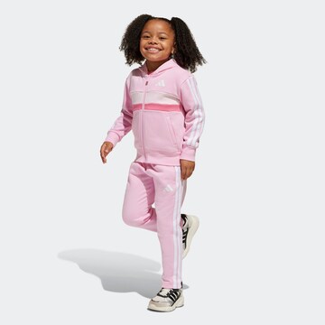 ADIDAS SPORTSWEAR Tracksuit 'Essentials Tiberio' in Pink
