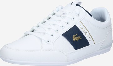 Baskets basses 'Chaymon' LACOSTE en blanc : devant