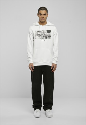 MT Men Sweatshirt 'Pray 2.0' in Wit