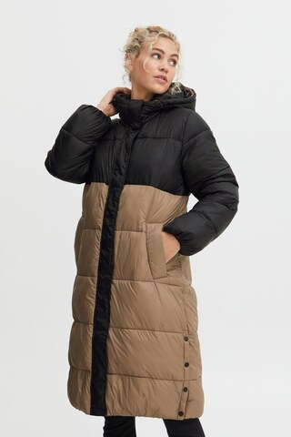 b.young Winter Coat 'Abela' in Black: front