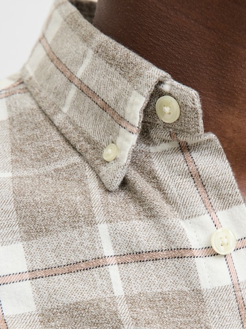 Coupe regular Chemise 'JPRBLUBROOK' JACK & JONES en gris