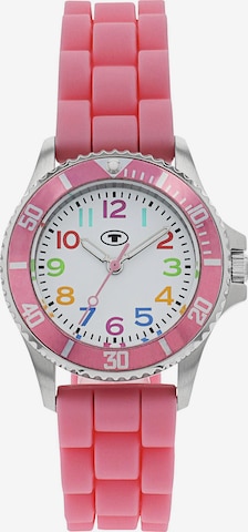 TOM TAILOR Watch in Pink: front
