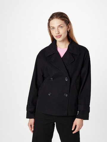 Veste mi-saison Monki en noir : devant