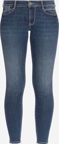 Le Temps Des Cerises Skinny Jeans in Blau: predná strana